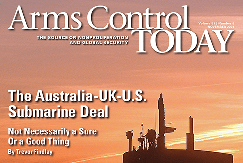 The Australia-UK-U.S. Submarine Deal: Not Necessarily a Sure or a Good Thing