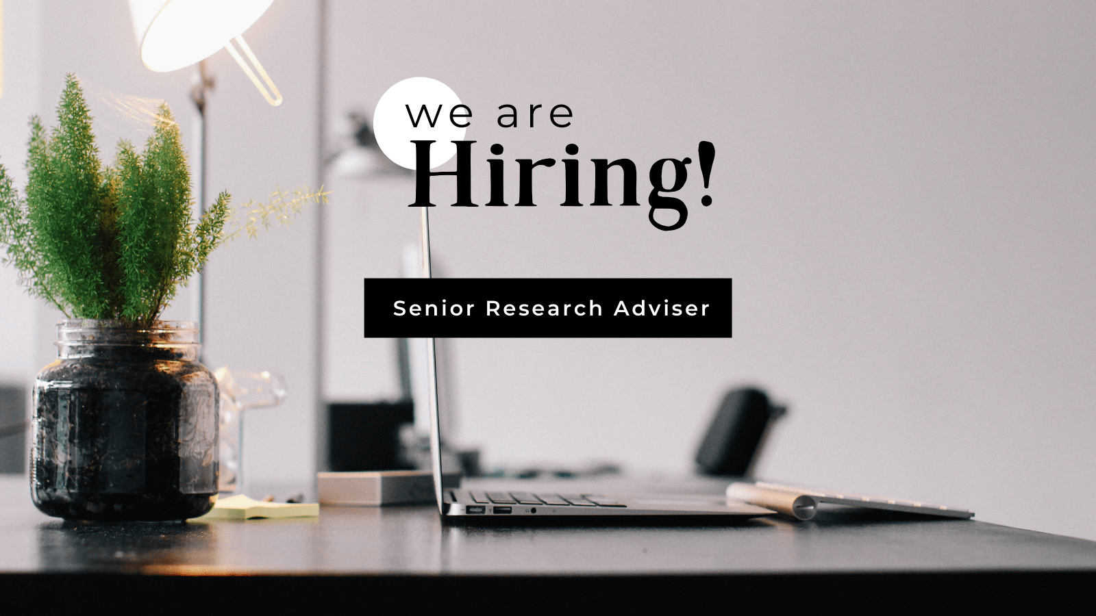 Senior Research Adviser – Job Advert
