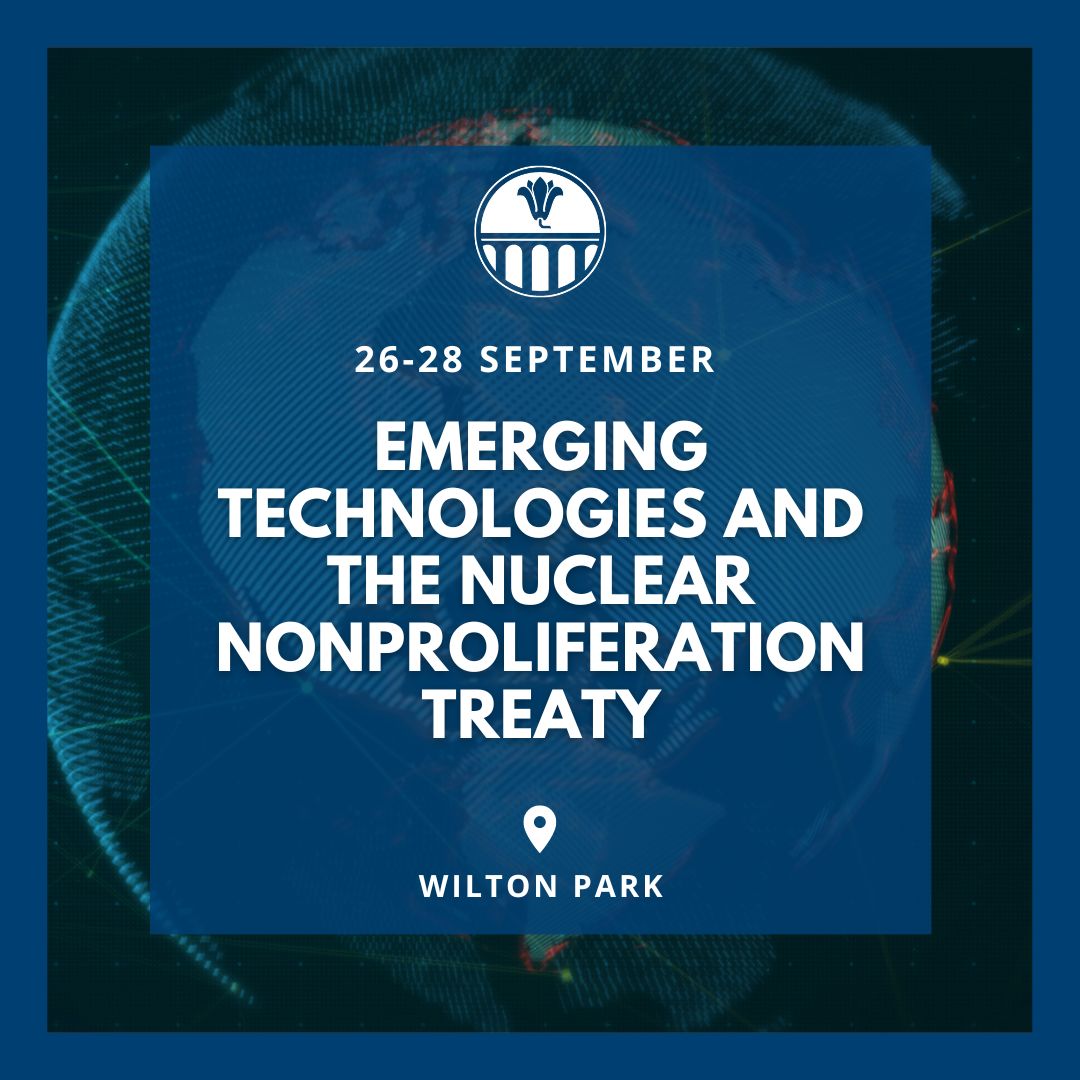 Emerging Technologies and the Nuclear Nonproliferation Treaty