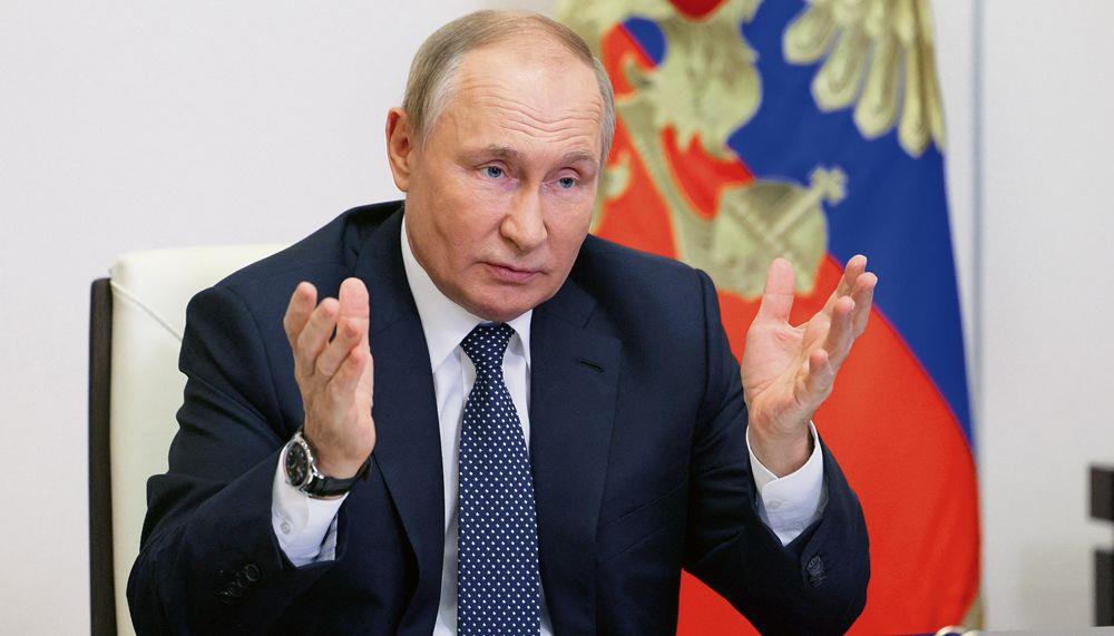 Putin Tones Down Bluster
