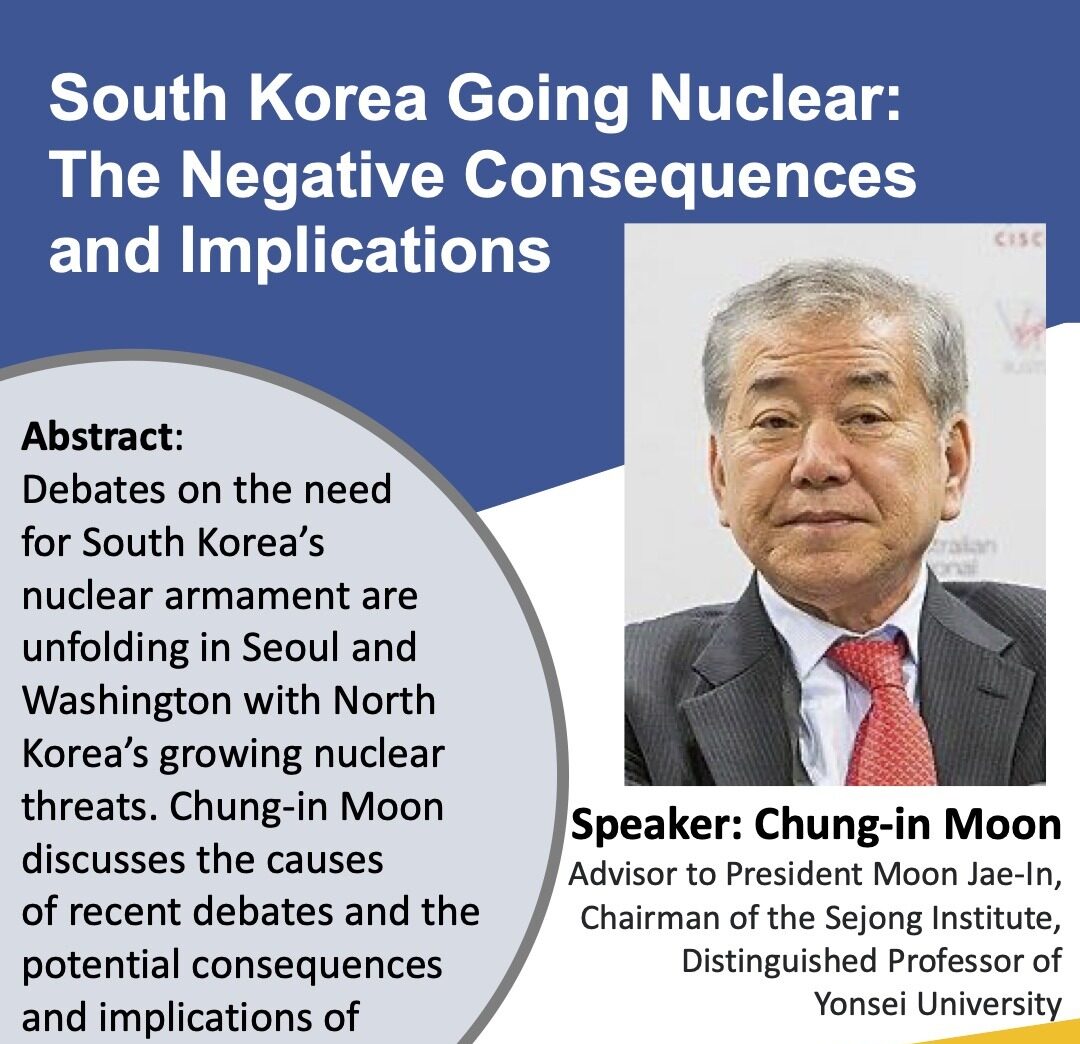 South Korea Going Nuclear: The Negative Consequences and Implications