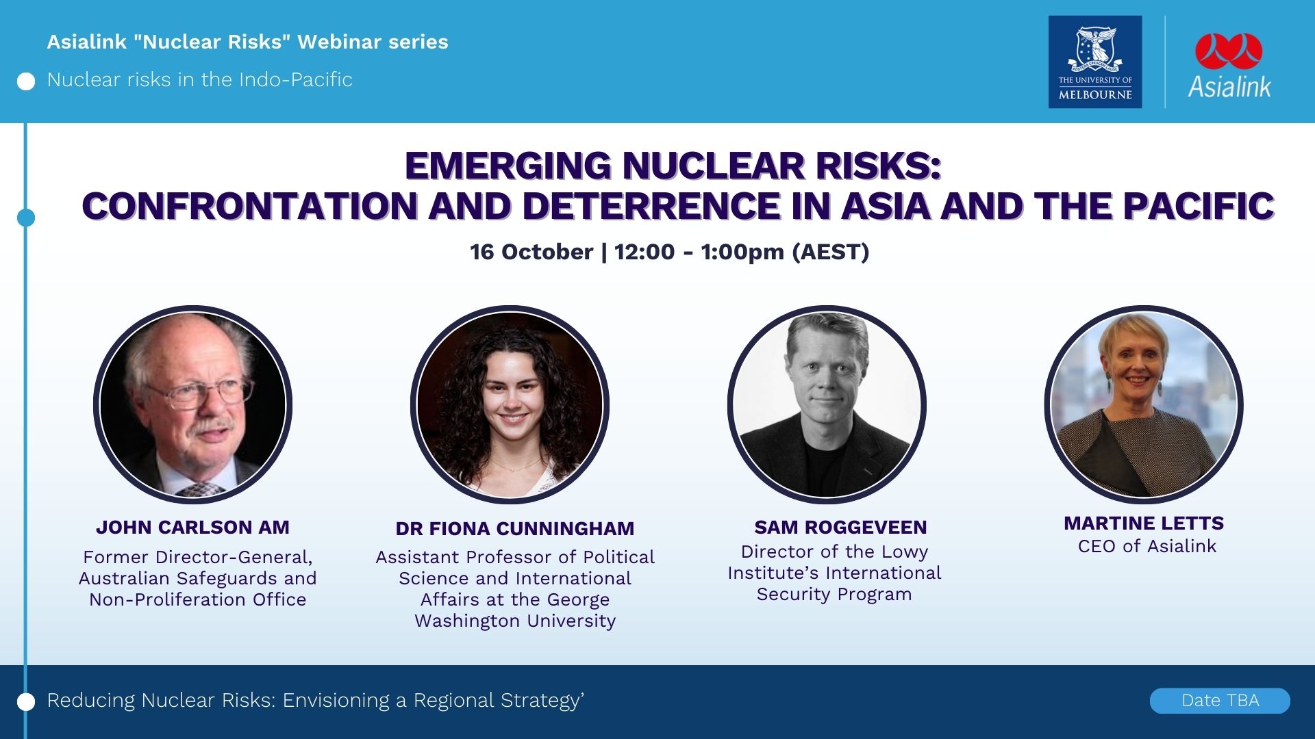 Emerging Nuclear Risks: Confrontation and Deterrence in the Indo-Pacific