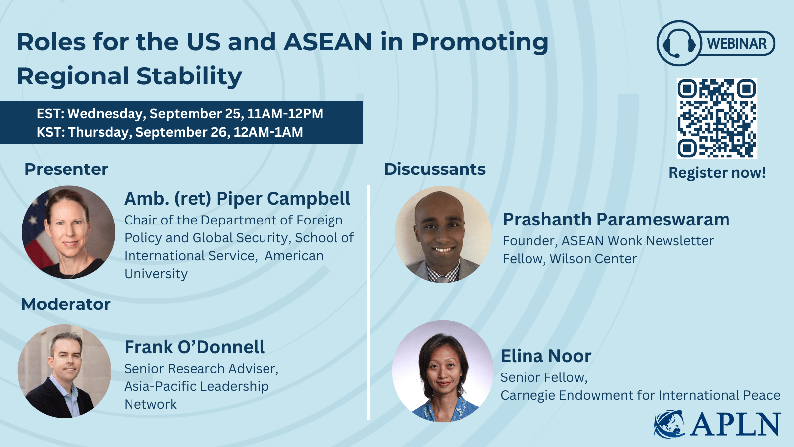 Roles for the US and ASEAN in Promoting Regional Stability