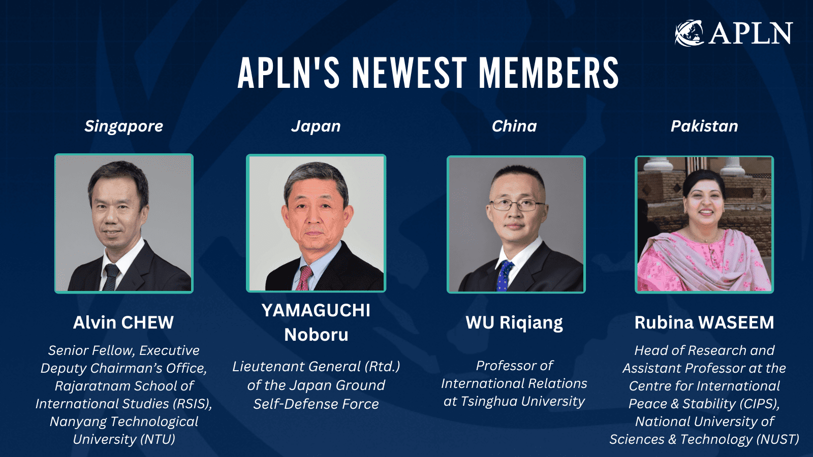 APLN Welcomes New Network Members