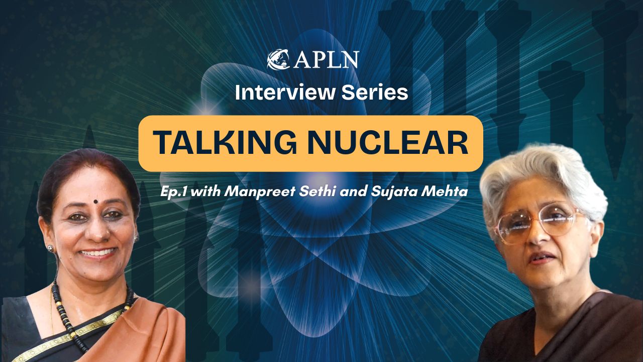 Talking Nuclear: Sujata Mehta in conversation with Manpreet Sethi