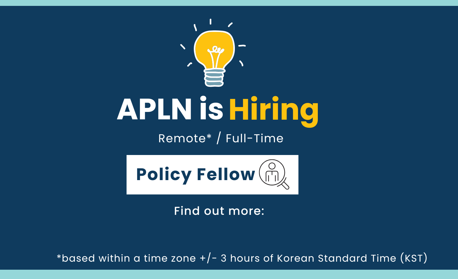 Policy Fellow - Job Advert