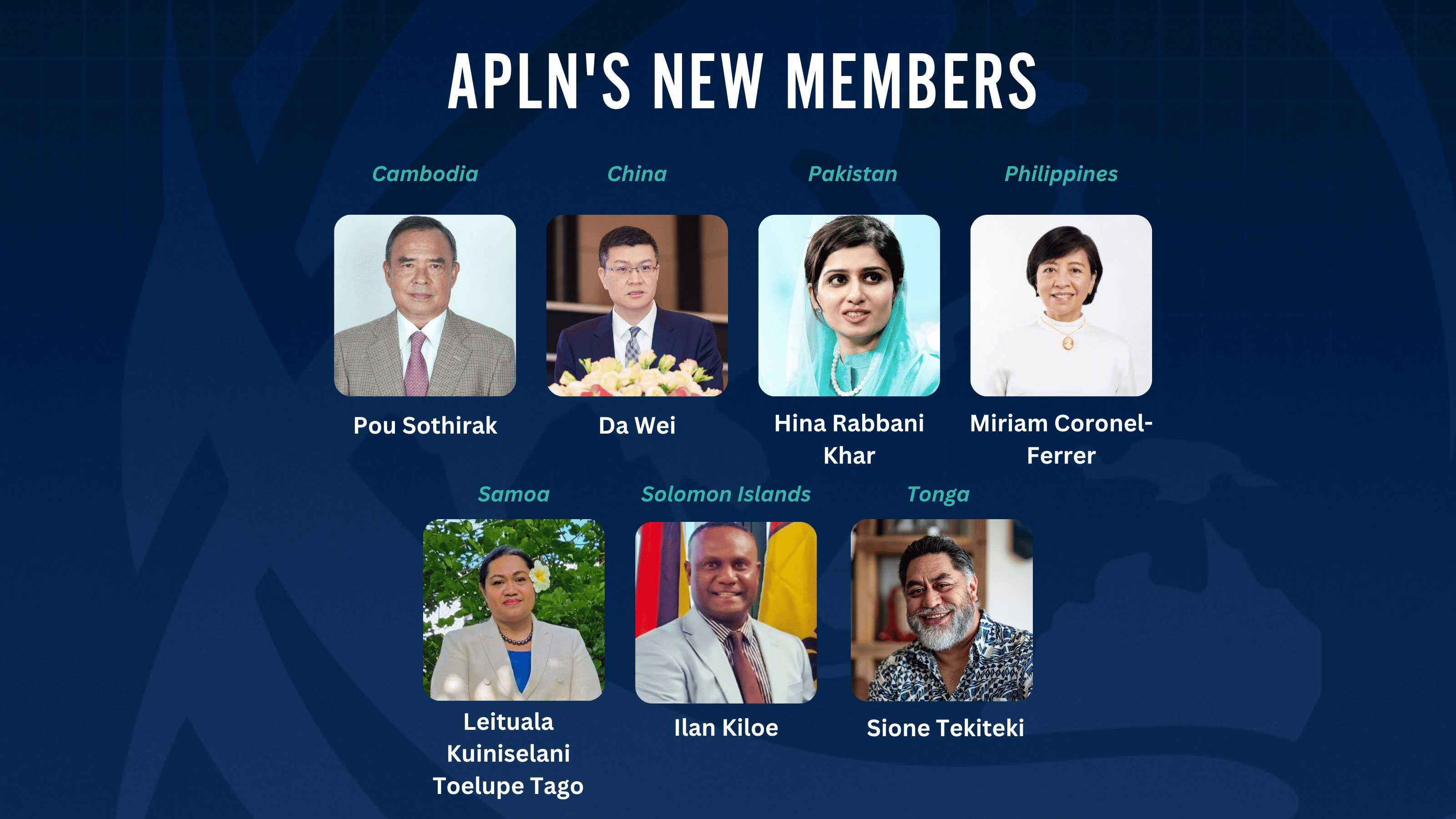 APLN Welcomes New Network Members